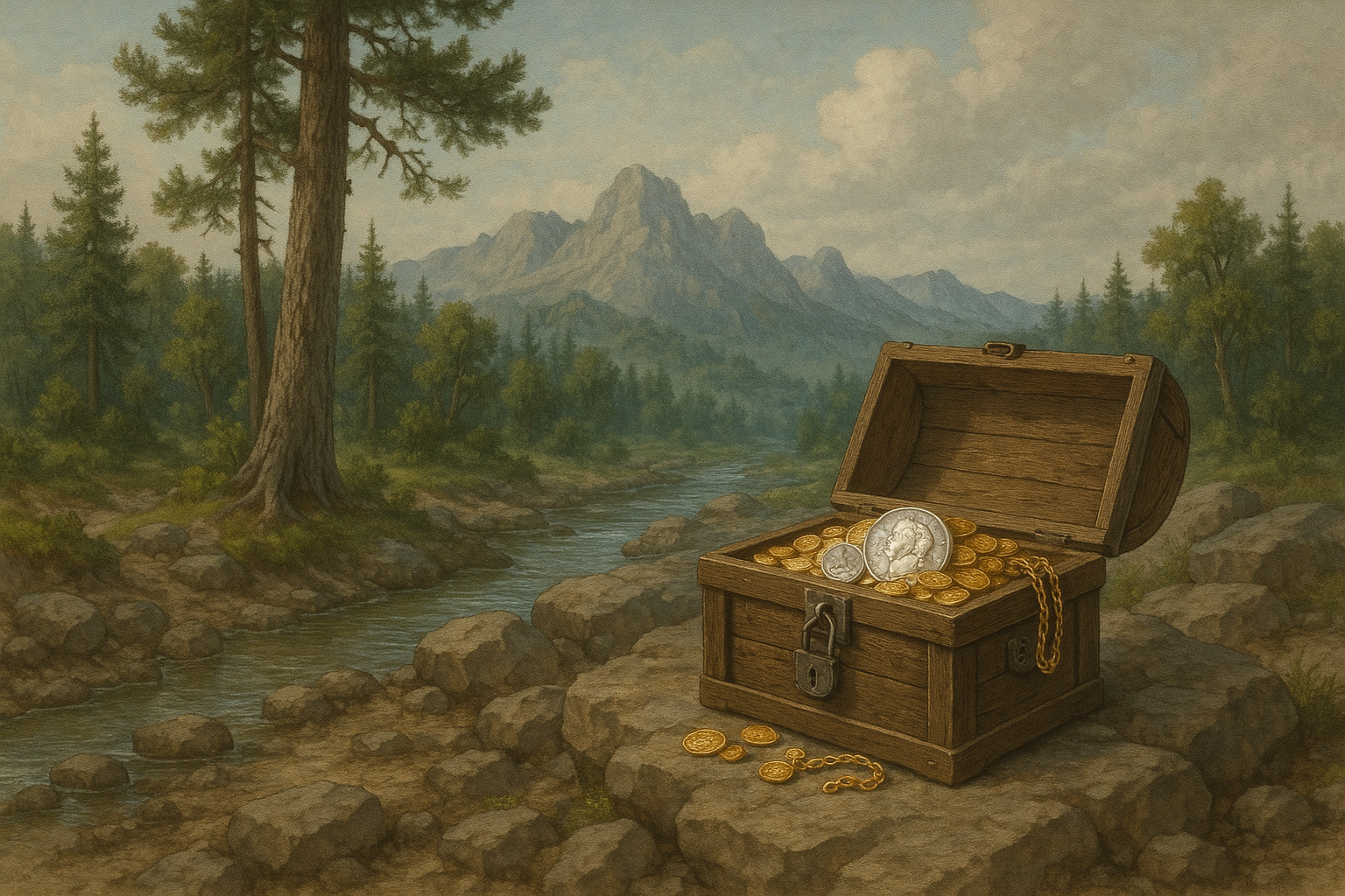 Treasure hunting adventures with metal detectors and historical artifacts