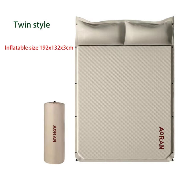 RV Travel Automatic Air Mattress Sleeping Pad Camping Moisture-Proof Pad Outdoor Camping Air Mat Beach Picnic Mat Camping Tent