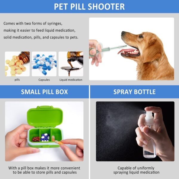 Pet First Aid Kit for Dogs and Cats - Pet Emergency Kit for Camping Hiking Tr...