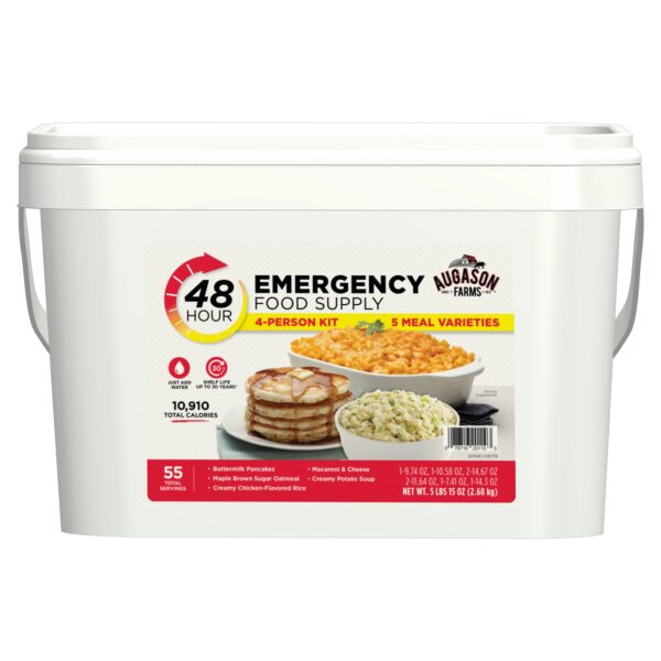 (3 Pack)  48-Hour 4-Person Emergency Food Supply, 95 Oz