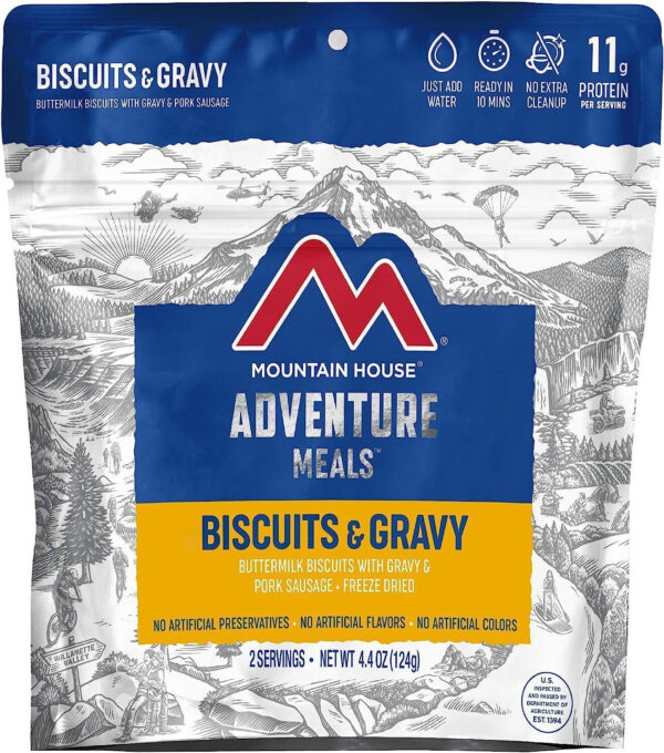 Mountain House Freeze Dried Food Meals Pouches Camp Trail MRE Emergency - NEW!!