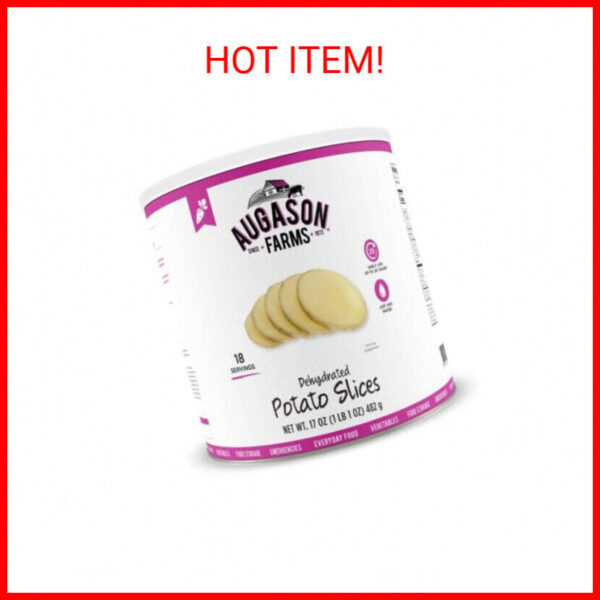 Augason Farms Dehydrated Potato Slices 1 Lb.