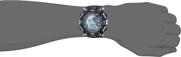 Sport Men'S Digital Chronograph Resin Strap Watch, 40/8397