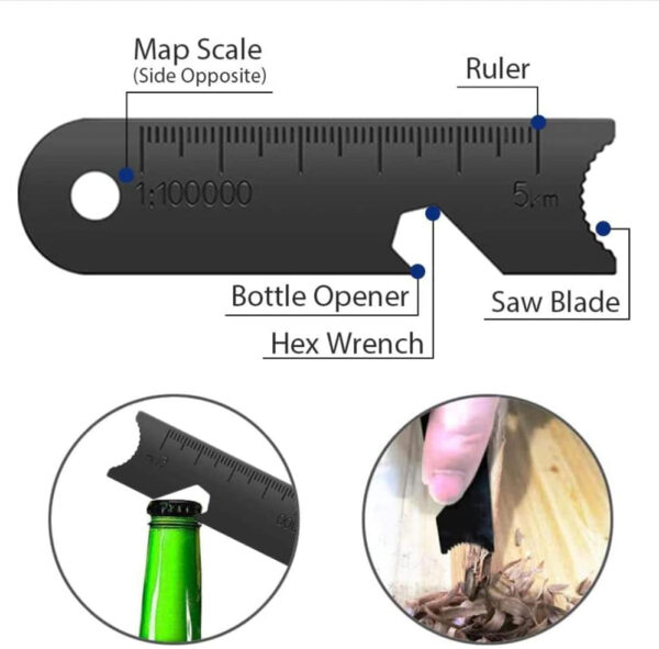 Fire Starter, Magnesium Survival Flint Tool Emergency Survival Kits Waterproof Firestarter for Camping/Hiking/Emergency - 3Pack