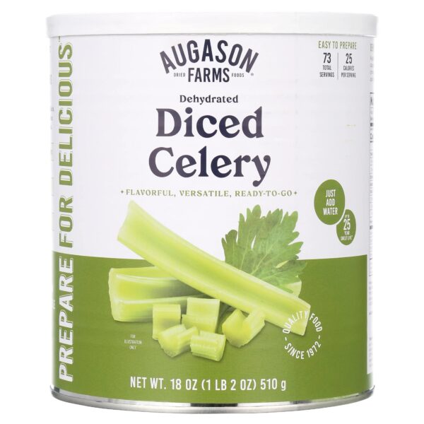 Dehydrated Cross-Cut Celery 18 OZ.