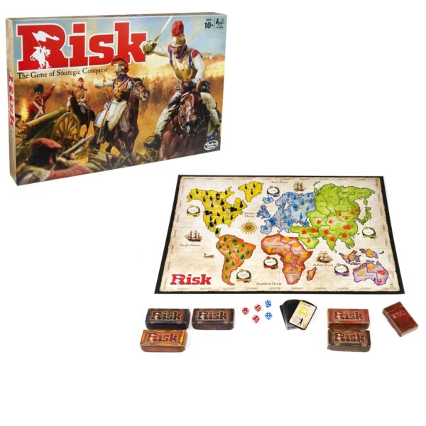 Board Game, Strategy Games, War Board Games for Adults and Family, 2-5 Players, Ages 10+