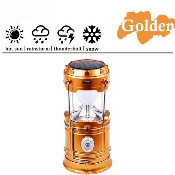 Camping Lamp USB Rechargeable Lantern Camping Light Flashlight Lighting Lantern Lamp Torch Outdoor Camping Light Waterproof