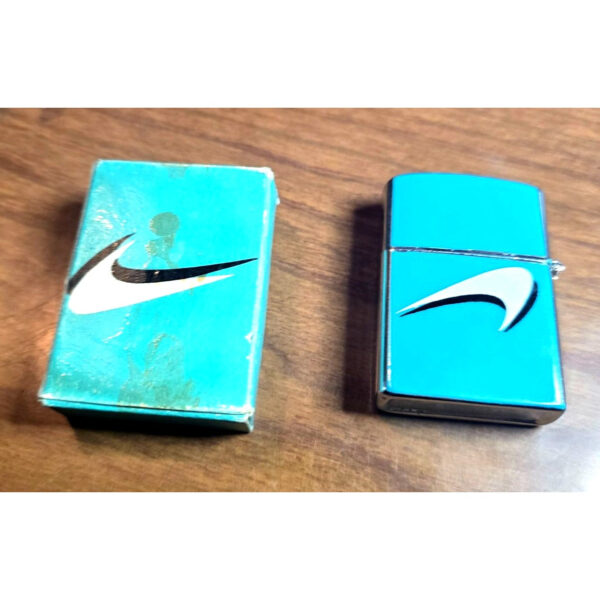 Turquoise Newport Windproof Lighter With Original Box Gift - Image 3