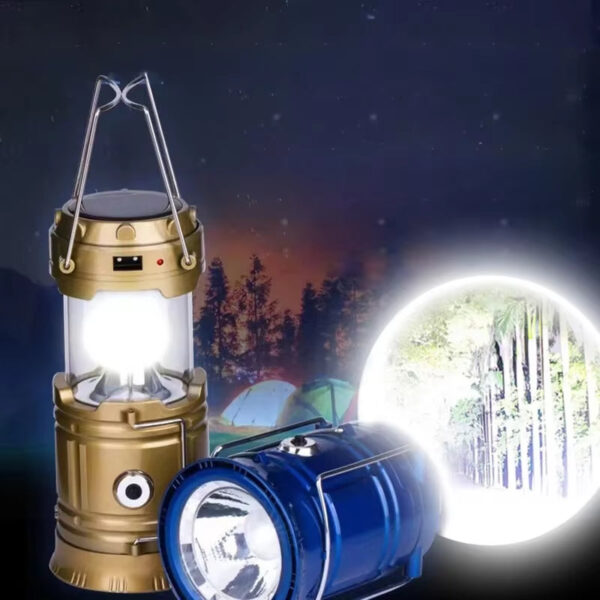 Camping Lamp USB Rechargeable Lantern Camping Light Flashlight Lighting Lantern Lamp Torch Outdoor Camping Light Waterproof