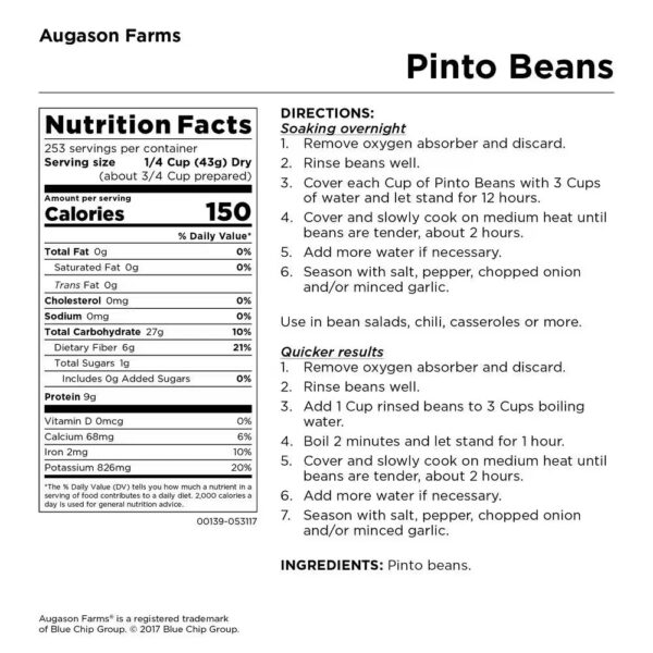 AF Protein Beans Pinto 24# 4G