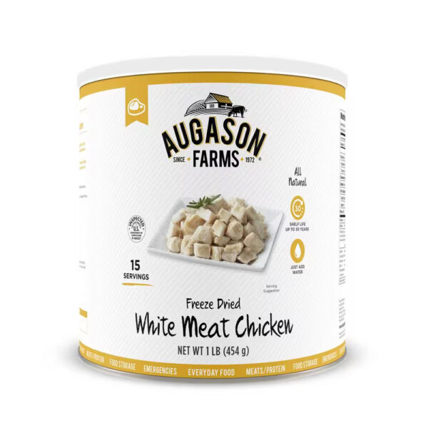 16 Oz. Freeze-Dried Precooked White Meat Chicken