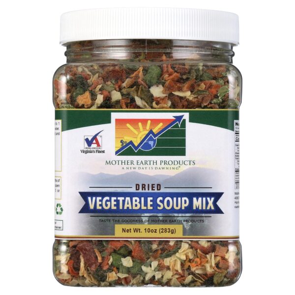 Dehydrated Vegetable Soup Blend, Jar